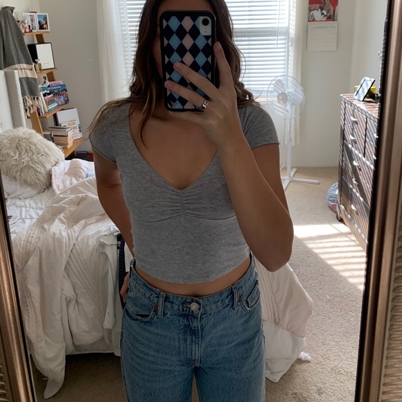 grey tee from brandy - Picture 3 of 4